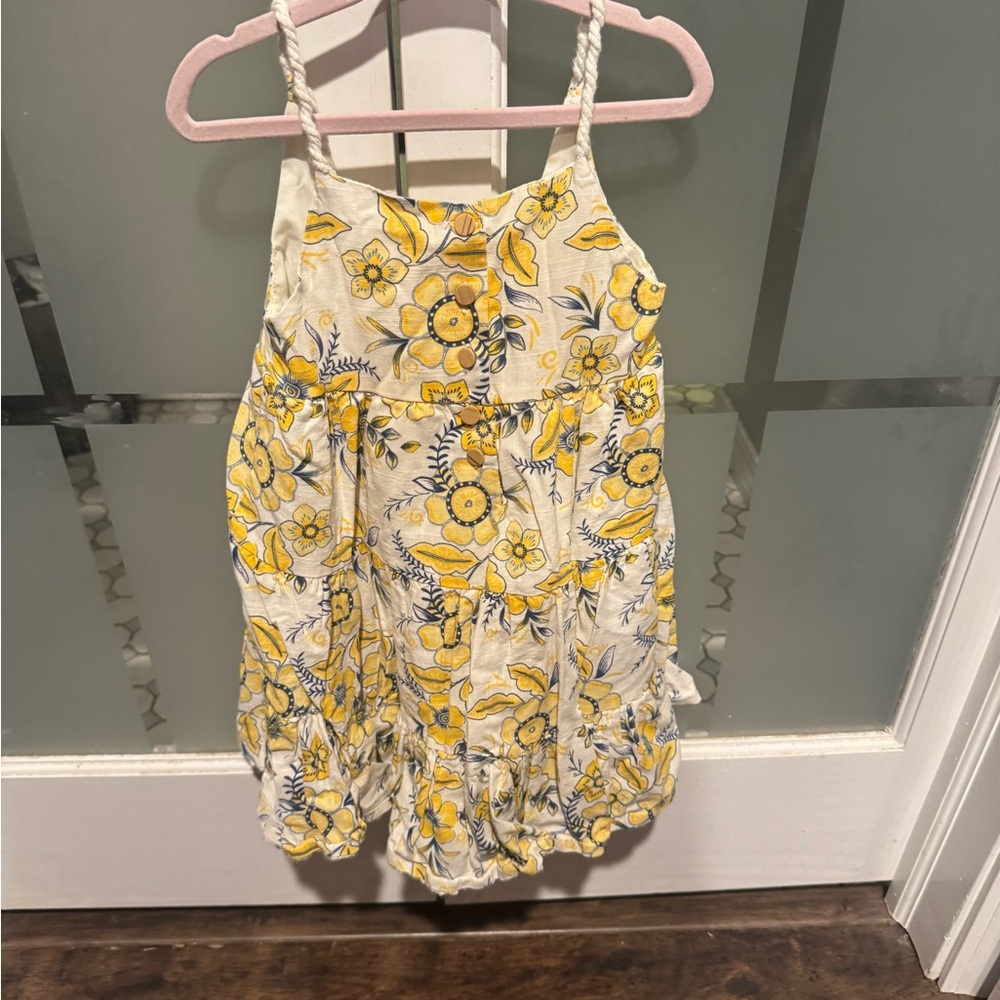 Haute Hippie Yellow and White Floral Romper
